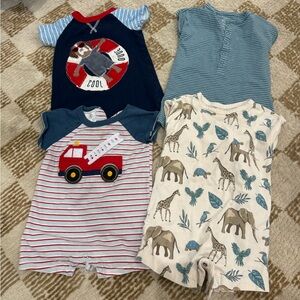 Mud Pie Baby Rompers 9-12m